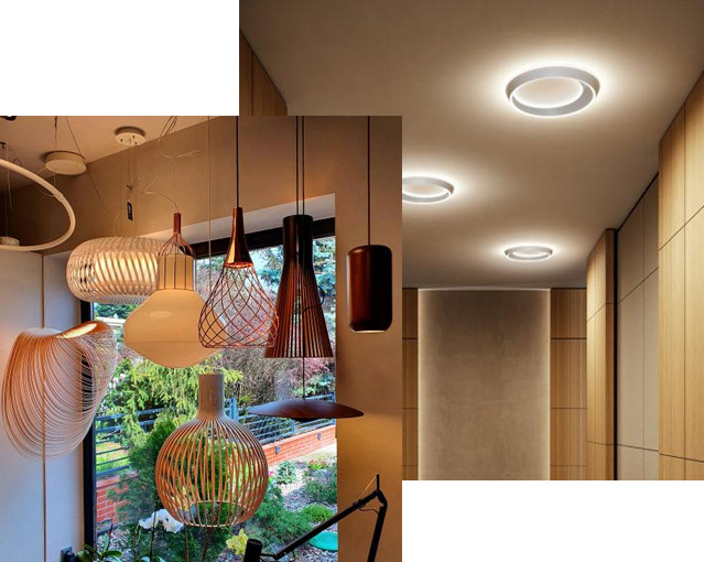 inspiracje wnętrza lampy